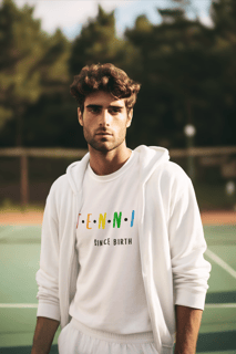 Nome do produto Camiseta Prime Tennis Since Birth – Linha Prime