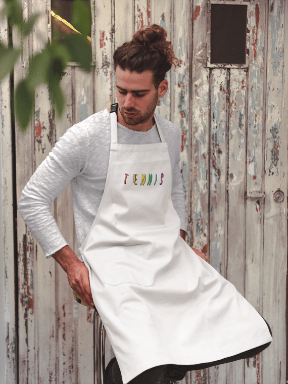 Avental de Cozinha TENNIS - Cozinhe com Estilo e Paixão