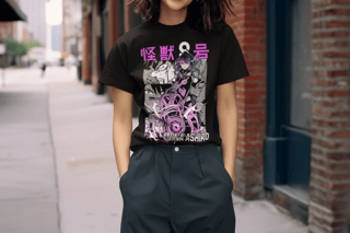 Nome do produto Camiseta Kaiju 8 Mina Ashiro