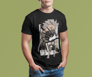 Nome do produto Camiseta Kaiju No 8 Gen, Kikoru e Kafka