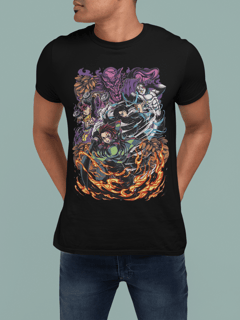 Nome do produto Camiseta Demon Slayer Posições Superiores
