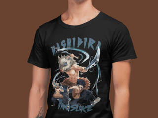 Nome do produto Camiseta Demon Slayer Hashibira Inosuke