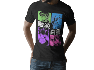 Nome do produto Camiseta Yuyu Hakusho Colors