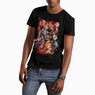 Nome do produto Camiseta Demon Slayer Hashira Battle