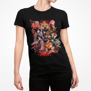 Nome do produto Camiseta Baby Long Demon Slayer Hashira Battle