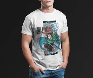 Nome do produto Camiseta Demon Slayer Tanjiro Attack