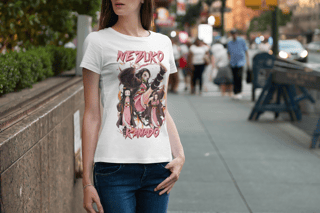 Nome do produto Camiseta Baby Long Demon Slayer Nezuko Kamado Triple