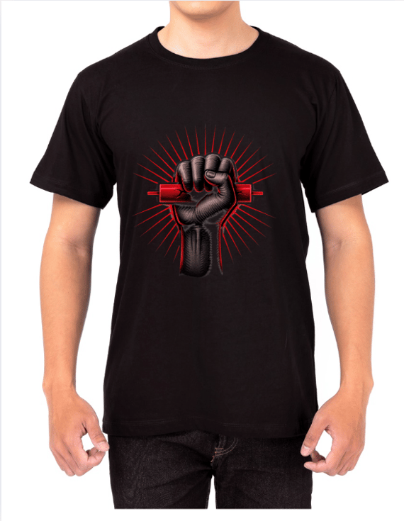 Camiseta  Candle na Mão