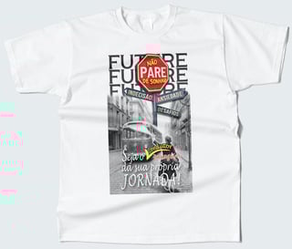 Camiseta Seja o condutor da sua própria jornada