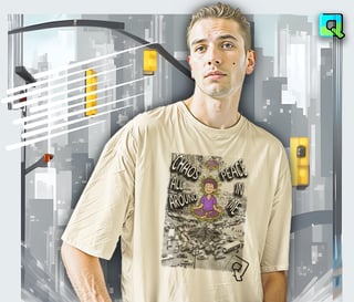 Nome do produtoOversized - Caos em mim, paz em volta