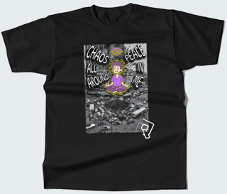 Camiseta Caos em volta, paz em mim 2