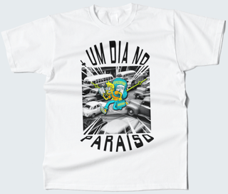 Camiseta Mais um dia no paraíso