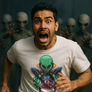 Nome do produto Camiseta Mind Hack - Ufo Collection