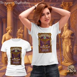 Nome do produtoCamiseta Baby Long Quality Feminino - Secretariado Executivo Trilíngue: A Maestrina da Comunicação