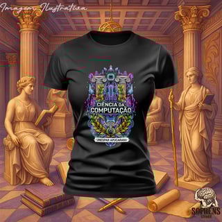 Nome do produtoCamiseta Baby Long Quality Feminino - Ciência da Computação: A Mestre do Código