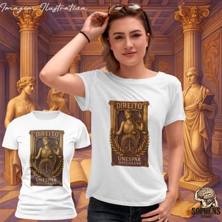 Nome do produtoCamiseta Baby Long Quality Feminino - Direito: A Voz da Justiça