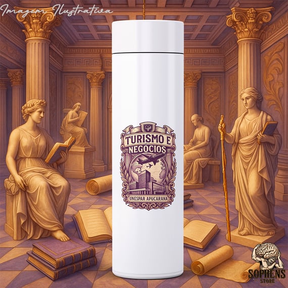 Garrafa Térmica 400ml - Turismo e Negócios