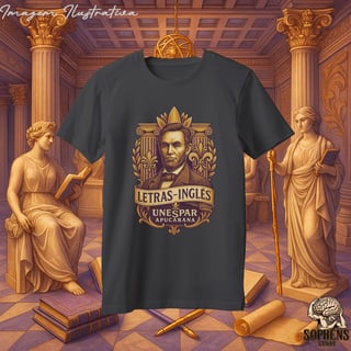 Nome do produtoCamiseta T-Shirt Quality Masculino - Letras – Inglês: O Tradutor do Mundo