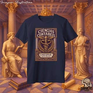 Nome do produtoCamiseta T-Shirt Prime Masculino - Ciências Contábeis: O Guardião dos Números