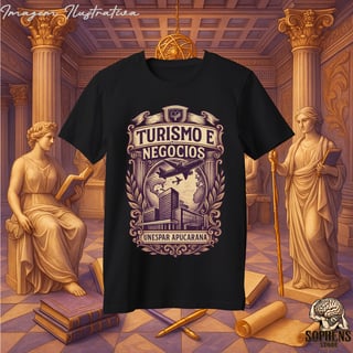 Nome do produtoCamiseta T-Shirt Quality Masculino - Turismo e Negócios: O Explorador de Oportunidades