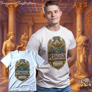Nome do produtoCamiseta T-Shirt Quality Masculino - Pedagogia: O Transformador de Vidas
