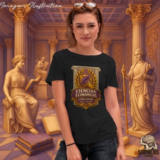 Nome do produtoCamiseta Baby Long Quality Feminino - Ciências Econômicas: A Estrategista do Mercado