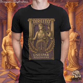 Nome do produtoCamiseta T-Shirt Prime Masculino - Direito: A Voz da Justiça