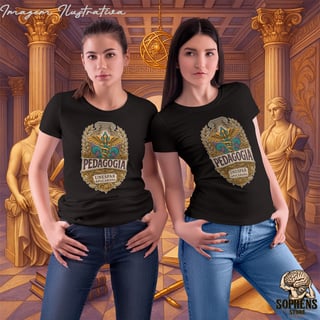 Nome do produtoCamiseta Baby Long Quality Feminino - Pedagogia: A Transformadora de Vidas