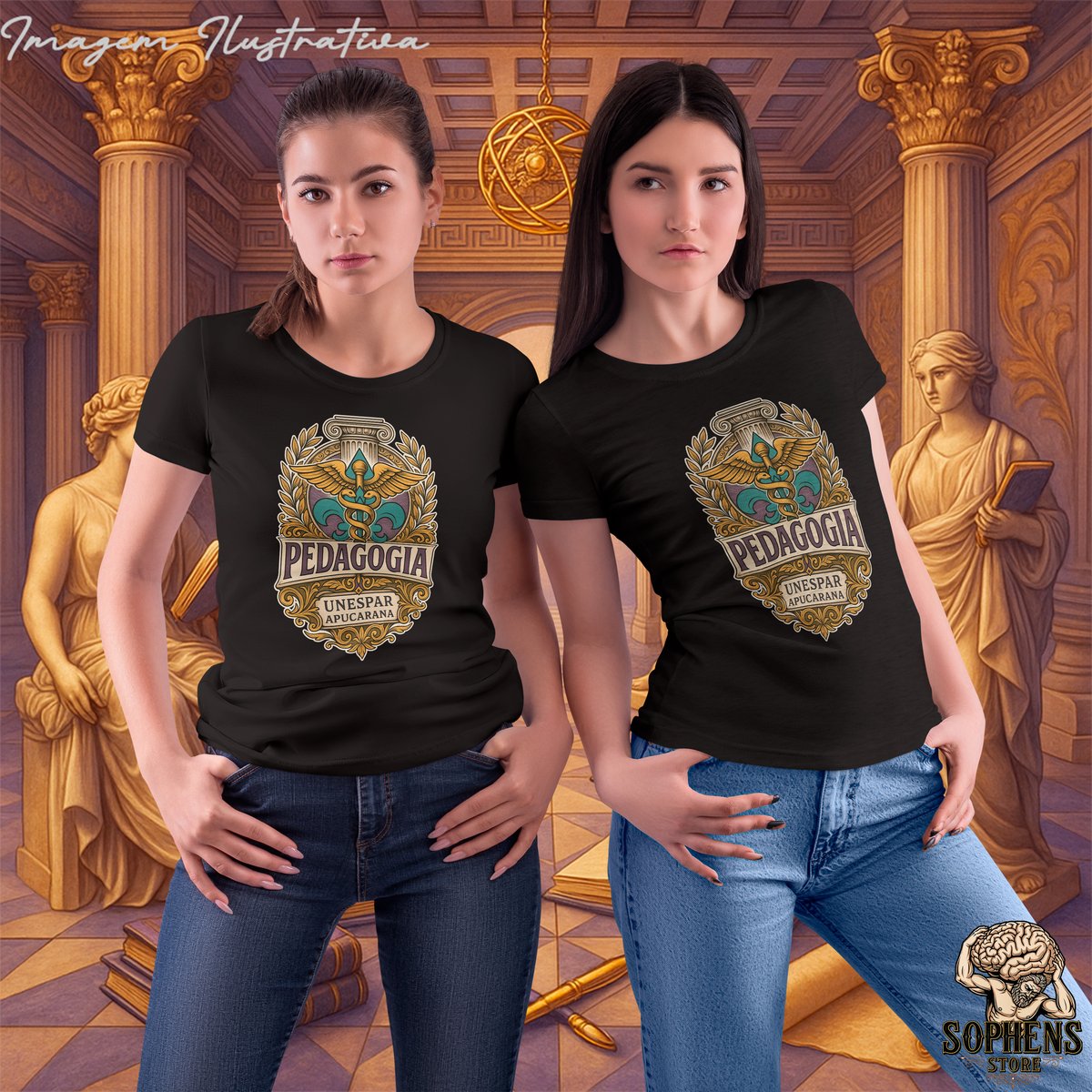 Camiseta Baby Long Quality Feminino - Pedagogia: A Transformadora de Vidas Nome do produto: Camiseta Baby Long Quality Feminino - Pedagogia: A Transformadora de Vidas
