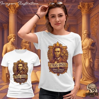 Nome do produtoCamiseta Baby Long Quality Feminino - Letras Inglês: A Tradutora do Mundo
