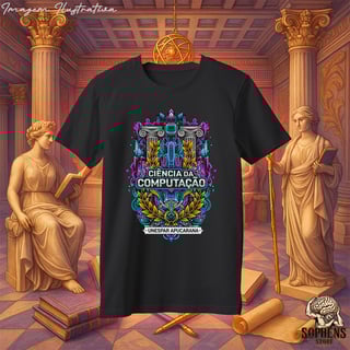 Nome do produtoCamiseta T-Shirt Quality Masculino - Ciências da Computação: O Mestre do Código