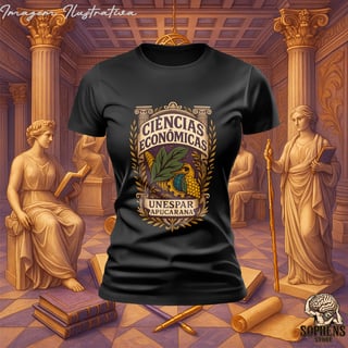Nome do produtoCamiseta Baby Long Quality Feminino - Ciências Econômicas: A Estrategista do Mercado