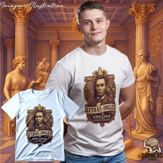 Nome do produtoCamiseta T-Shirt Quality Masculino - Letras – Inglês: O Tradutor do Mundo