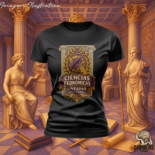 Nome do produtoCamiseta Baby Long Quality Feminino - Ciências Econômicas: A Estrategista do Mercado