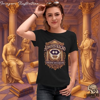 Nome do produtoCamiseta Baby Long Quality Feminina - Administração: A Líder do Jogo