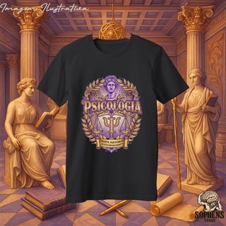 Nome do produtoT-SHIRT QUALITY - PSICOLOGIA