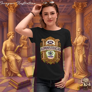 Nome do produtoCamiseta Baby Long Quality Feminina - Administração: A Líder do Jogo