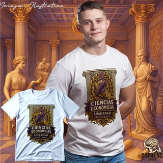 Nome do produtoCamiseta T-Shirt Quality Masculino - Ciências Econômicas: O Estrategista do Mercado