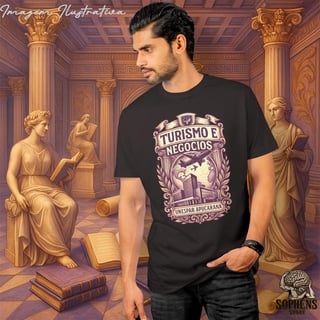 Nome do produtoCamiseta T-Shirt Quality Masculino - Turismo e Negócios: O Explorador de Oportunidades