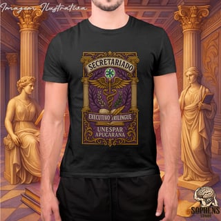 Nome do produtoCamiseta T-Shirt Quality Masculino - Secretariado Executivo Trilíngue: O Maestro da Comunicação