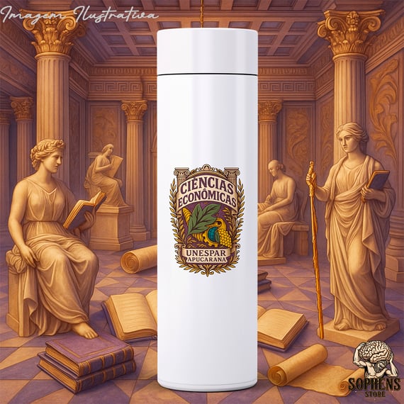Garrafa Térmica 400ml - Ciências Econômicas