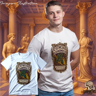 Nome do produtoCamiseta T-Shirt Quality Masculino - Ciências Econômicas: O Estrategista do Mercado