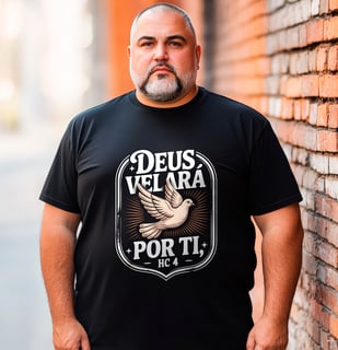 Nome do produto Plus size - Deus velará por ti HC 4