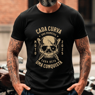 Camiseta Legado Cada Curva Uma Promessa