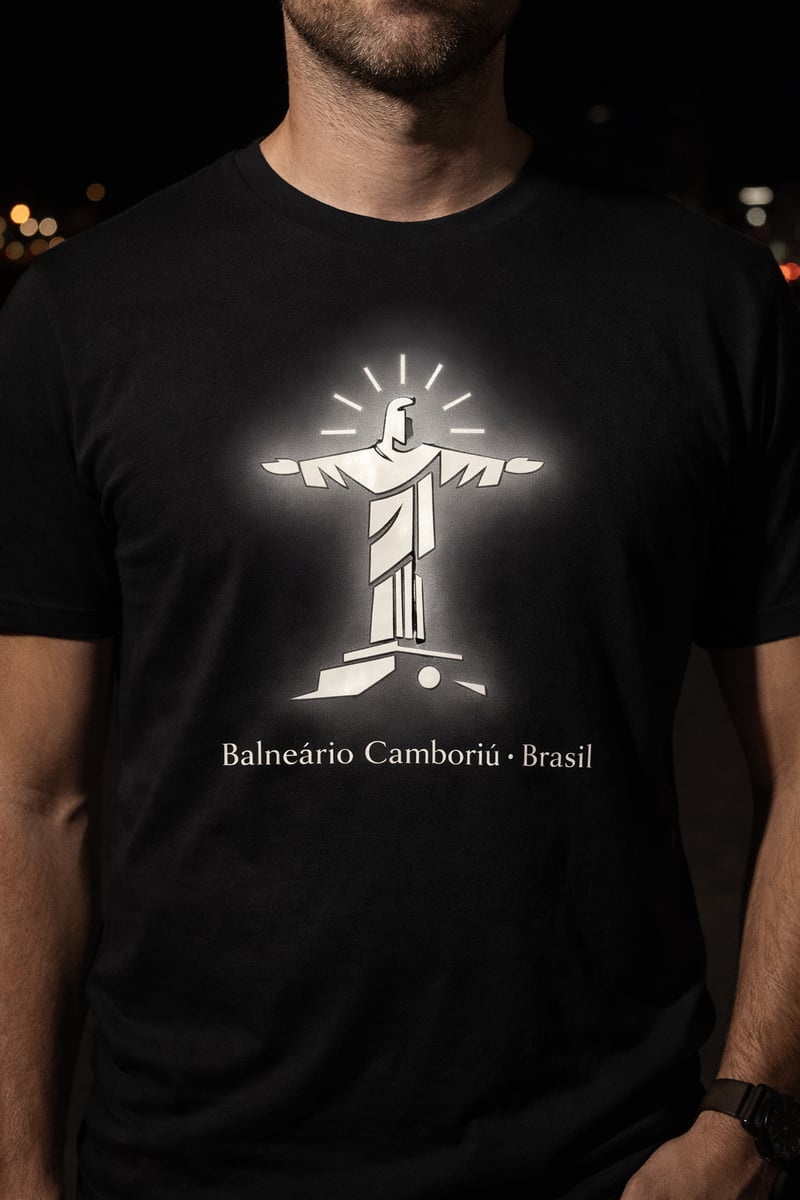 Nome do produto: CAMISETA CRISTO LUZ