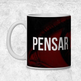 Nome do produto Caneca - Pensar Demais