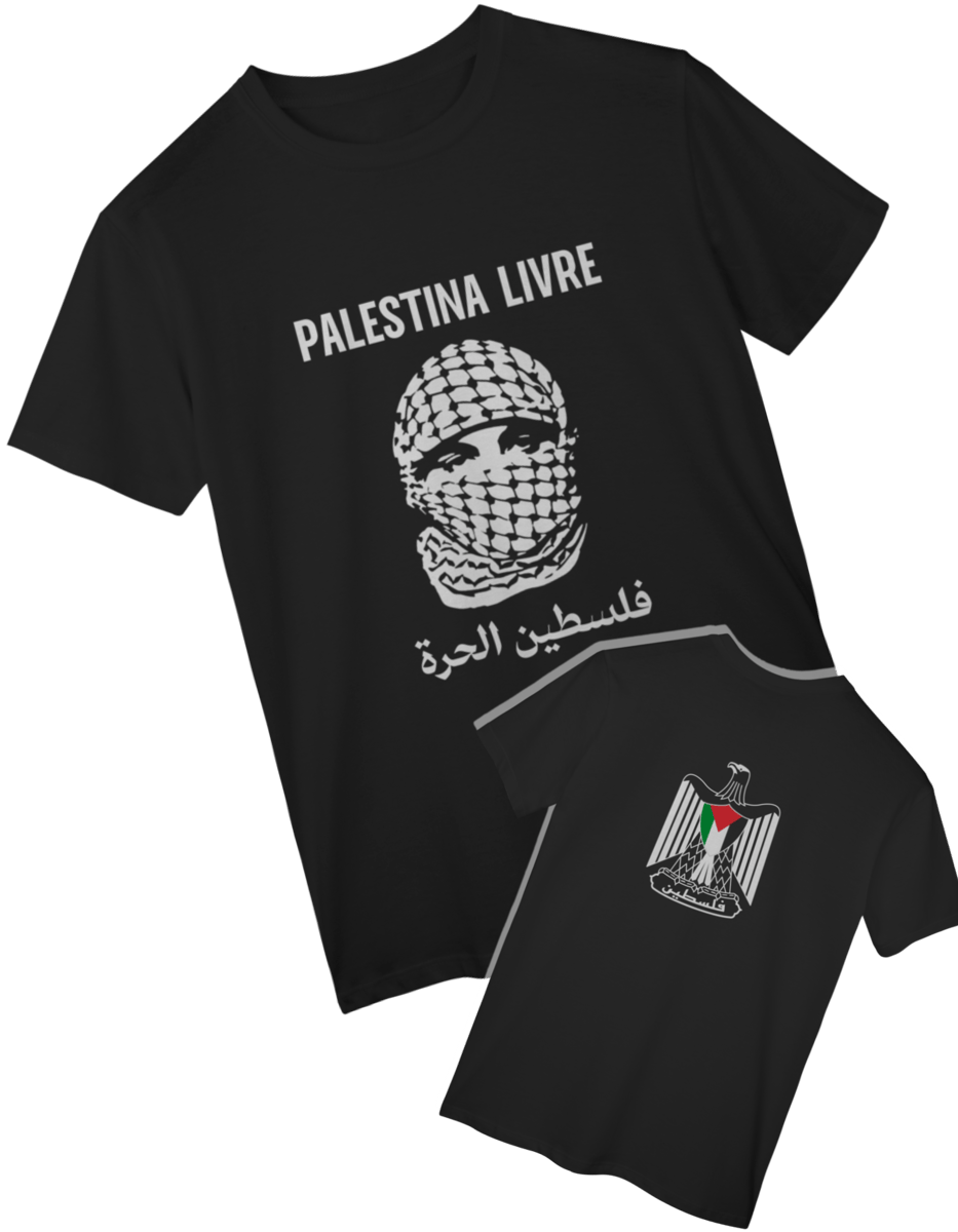 Nome do produto: Camiseta Palestina Livre