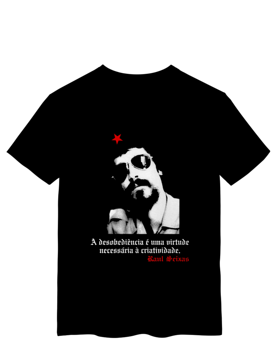 Nome do produto: Camiseta Raul Seixas Che Guevara