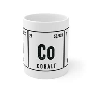 Nome do produto Caneca BACON – Tabela Periódica Divertida | Geek & Humor