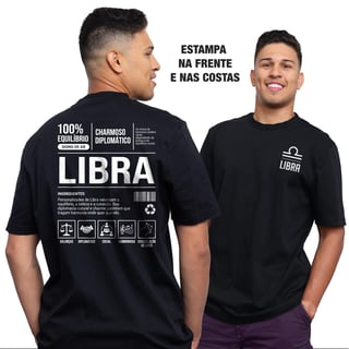 Nome do produto Camiseta Ingredientes de Libra